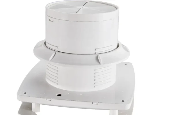 Plastic Square Exhaust Fan, Wall, 110V/220V - view 2