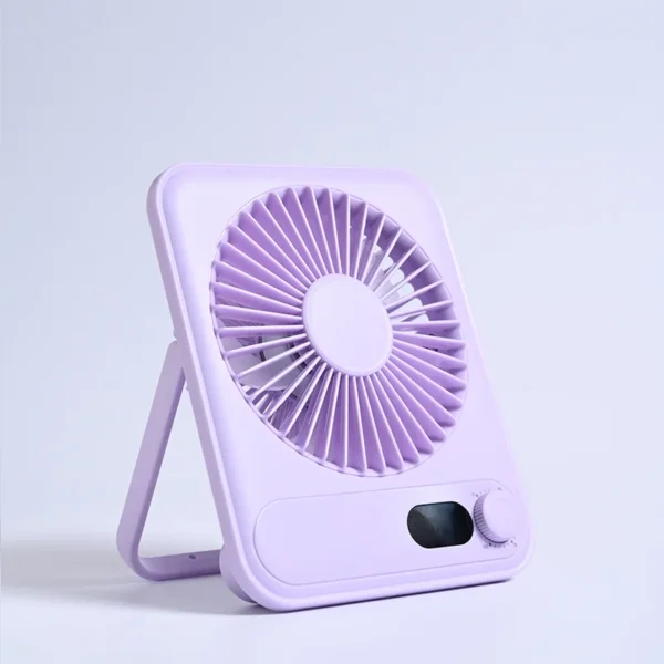 Plastic Table Fan, Portable, USB, 1200mAh, Brushless - view 6