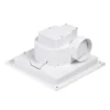 Plastic Wall Exhaust Fan, Centrifugal, Axial - view 3