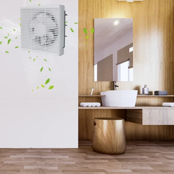 Plastic Wall-mounted Bathroom Extractor, SEICOI, LED, 480 - view 2