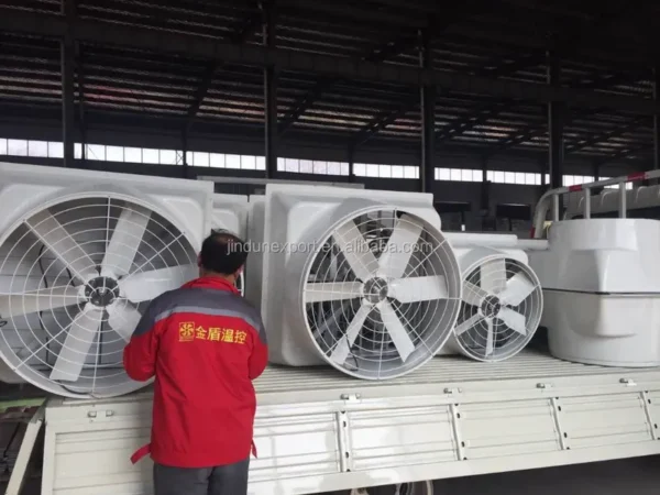 Plastics Industrial Exhaust Fan, 220V, Stainless Steel - view 5