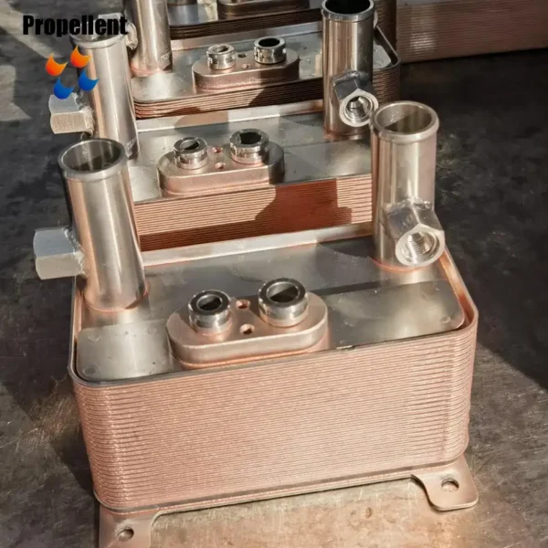 Plate Heat Exchanger, 5KW, 8KW, 10KW, Copper - view 6