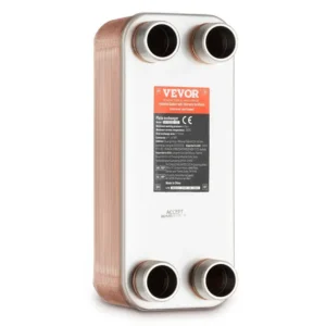 Plate Heat Exchanger, Copper/316L, Stainless, Steel