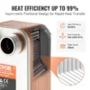 Plate Heat Exchanger, Copper/316L, Stainless, Steel - view 2