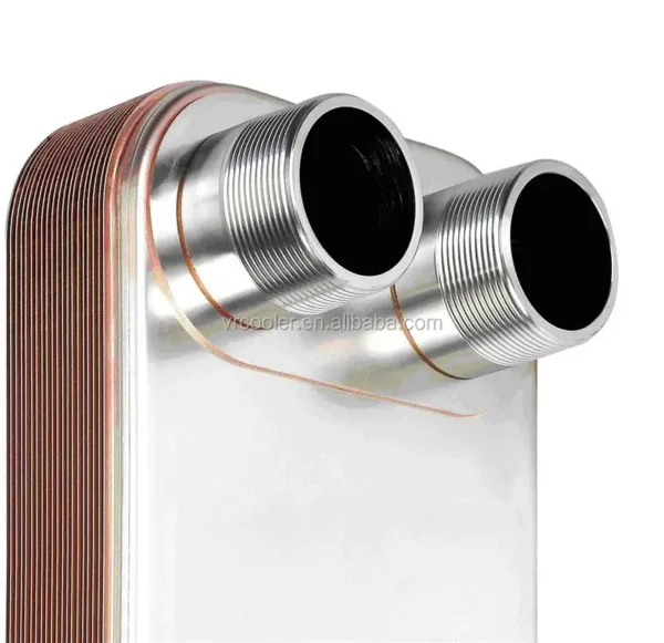 Plate Heat Exchanger, Copper, R410a