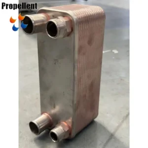 Plate Heat Exchanger, R22, R407A, R410A, Copper