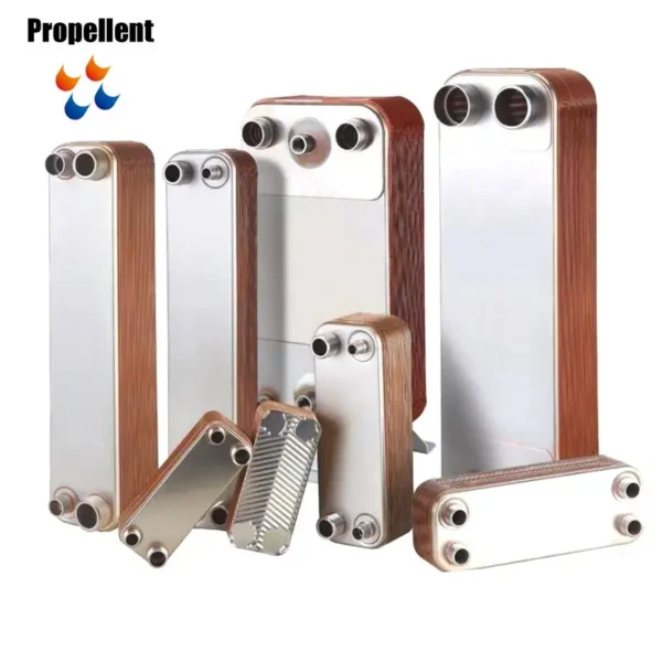 Plate Heat Exchanger, R407a, R410, Copper, HVAC - view 3