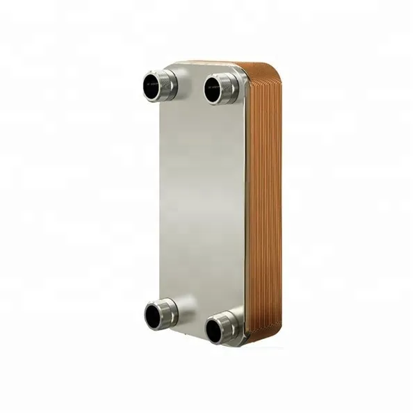 Plate Heat Exchanger, R410a, 220 V, Stainless Steel - view 2