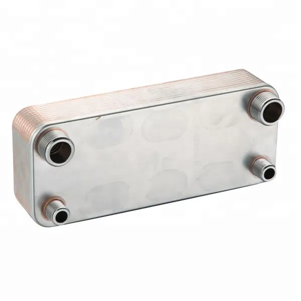 Plate Heat Exchanger, R410a, 220 V, Stainless Steel - view 3