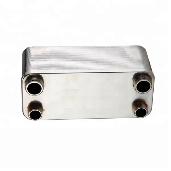 Plate Heat Exchanger, R410a, 220 V, Stainless Steel - view 6