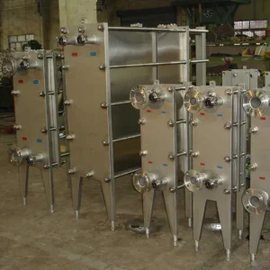 Plate Heat Exchanger, Stainless, Steel, 304, 80-132