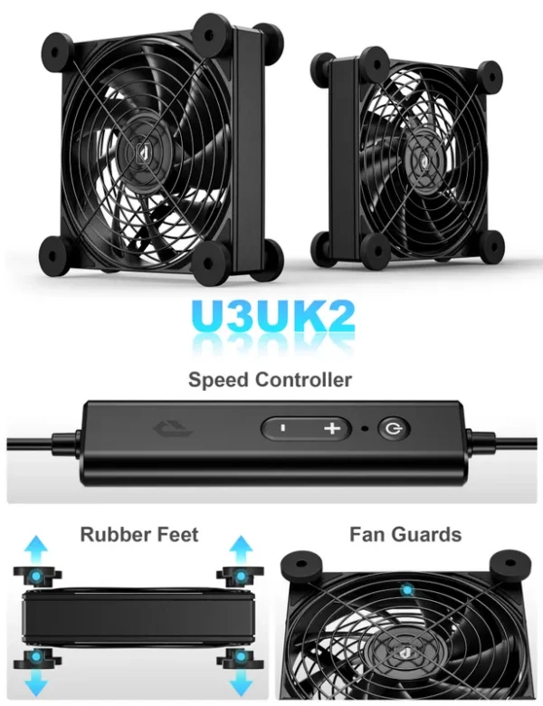 Play Fan, USB, 120mm - view 3