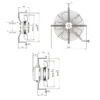 Plc Electric Cabinet Fan, Metal - view 5