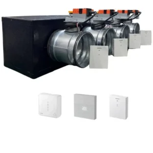 Plenum Central Air Conditioner, Ducted, 4-Zone