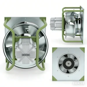 Plug Fan, 0-10V, PWM, AHU, Aluminum Alloy, AC Motor