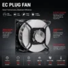 Plug Fan, Centrifugal, 230/400Vac, FFU
