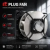 Plug Fan, Centrifugal, 230/400Vac, FFU - view 3