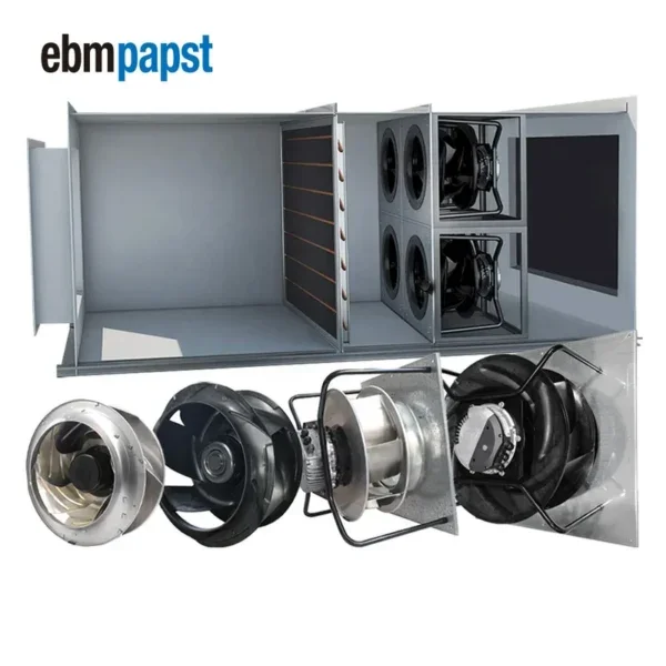 Plug Fan, K3G450-PB, K3G450-PA, 400V, 450mm