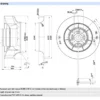 Plug Fan, R1G225-RA15-10/A01, Centrifugal, 48V, 115W - view 4