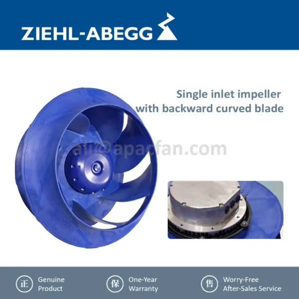 Plug Fan, RH56V-ZIK.GL.VR, 193847, FFU, HVAC - view 3