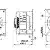 Plug Fan, TYP, K3G450-PB29-L1/F01, 400V, 10.3A - view 3