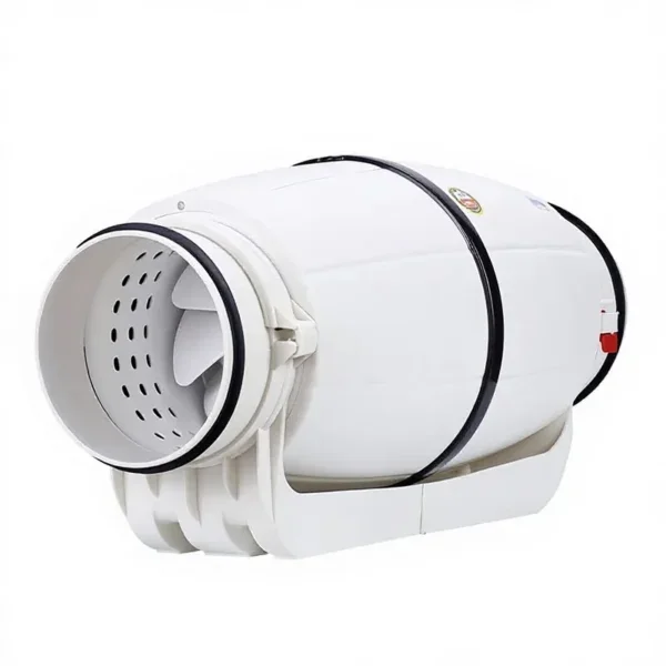 Plug-in Dual-speed Duct Fan, 4-Inch, 5-Inch, 6-Inch, 8-Inch