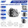 Pole Motor, M4Q045-EF03-04-01, 115VAC, 100W, 34W - view 3