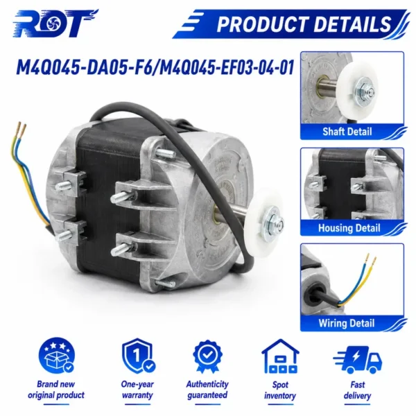 Pole Motor, M4Q045-EF03-04-01, 115VAC, 100W, 34W - view 5