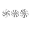 Polished Fixed Fan, 300mm/400mm/500mm, Portable, Aluminum