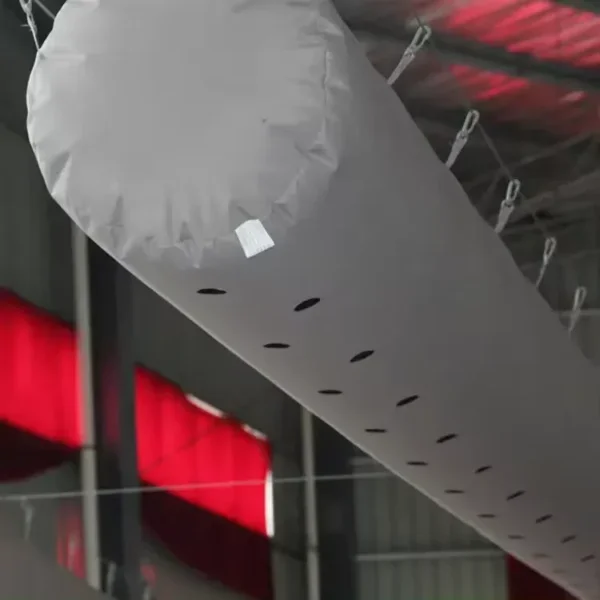 Polyester Fabric Connections Ventilator, 100% FR polyester