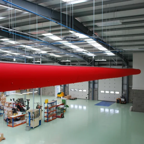 Polyester Fabric Connections Ventilator, 100% FR polyester - view 2