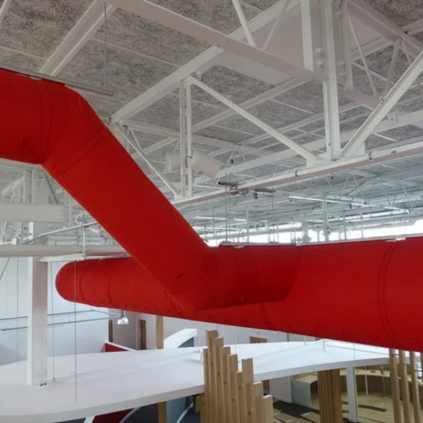 Polyester Fabric Connections Ventilator, 100% FR polyester - view 5