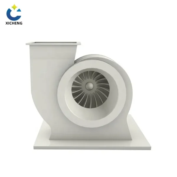 Polypropylene Air Duct Fan, Plastic, Centrifugal - view 2