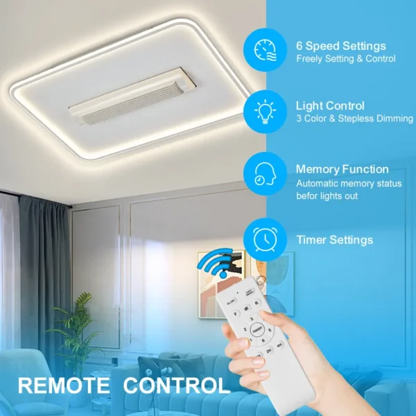 Popular Hidden Fan, XD199, Ceiling - view 5