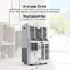 Portable Air Conditioner, 115V, 60Hz - view 5