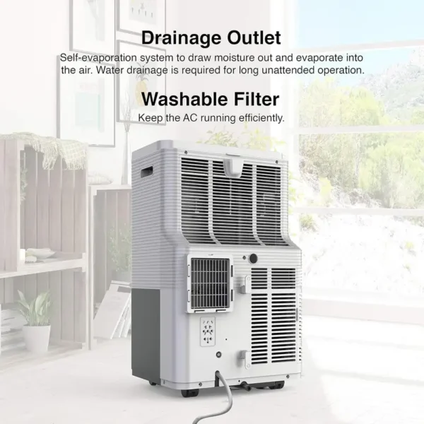 Portable Air Conditioner, 115V, 60Hz - view 5