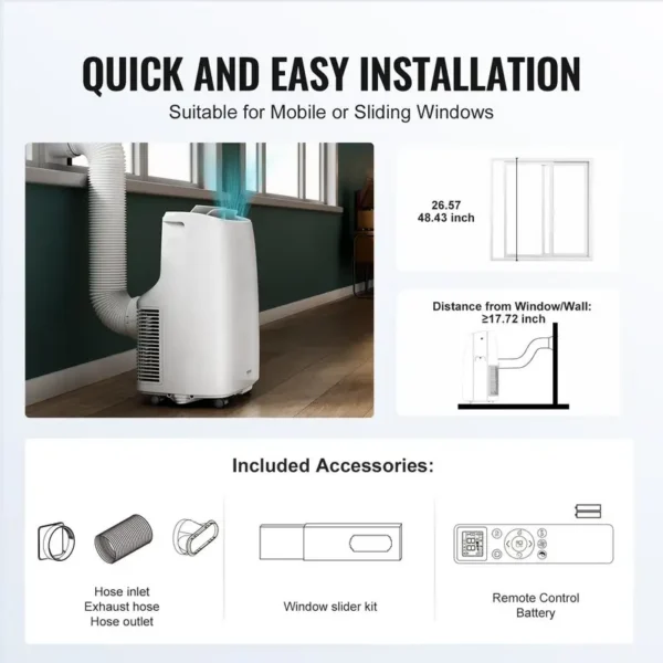 Portable Air Conditioner, 12000, 298 - view 6