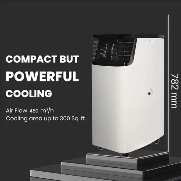 Portable Air Conditioner, 12000, BTU, Plastic - view 5