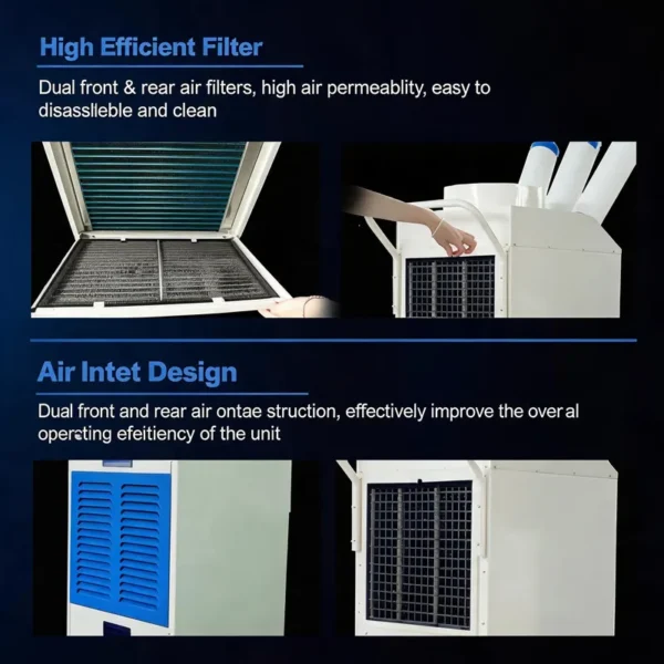 Portable Air Conditioner, 16000BTU, Electric - view 2