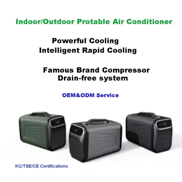Portable Air Conditioner, 240W, R134a - view 6