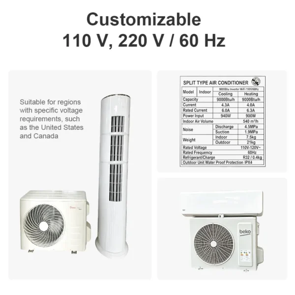 Portable Air Conditioner, 7000, 9000, 12000, 14000 - view 3