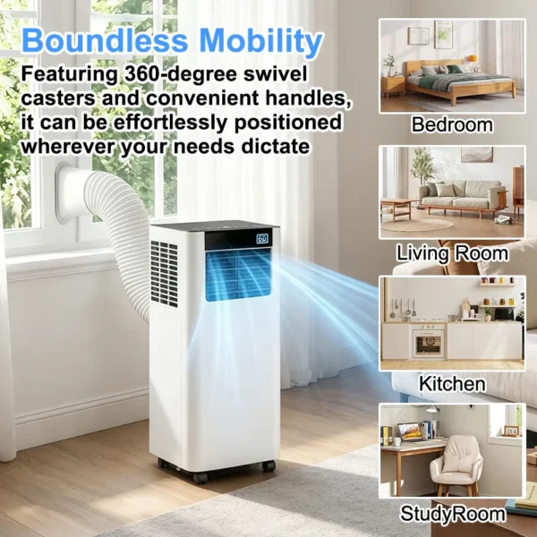 Portable Air Conditioner, 7000BTU, 9000BTU, 39dB, R290 - view 6