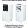 Portable Air Conditioner, Plastic, Up to 11, Electric - view 4