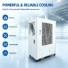 Portable Air Cooler, 220V, 3000m/h, R-410A - view 3