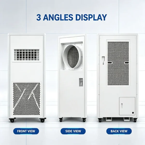 Portable Air Cooler, 220V, 3000m/h, R-410A - view 5