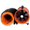 Portable Axial Exhaust Blower, 220v, 50/60hz, 10M