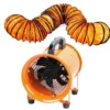 Portable Axial Fan, 5m, 100%, Copper, Aluminum
