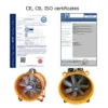 Portable Axial Ventilating Blower, 250mm, 10" - view 6