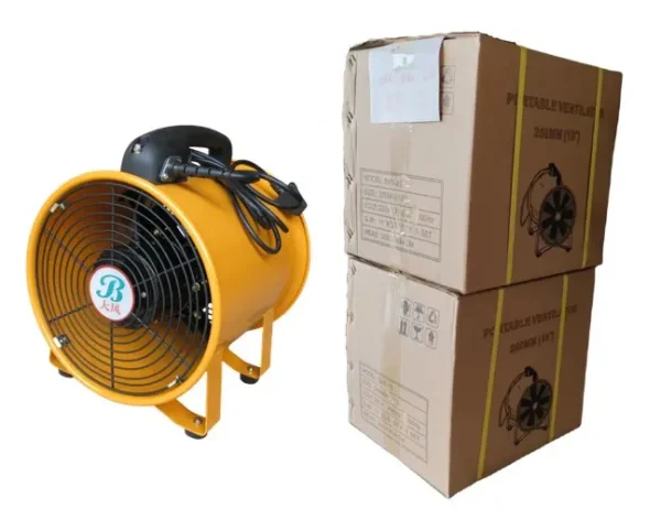 Portable Axial Ventilating Fan, SHT-30, 12", 300MM, 220V - view 3
