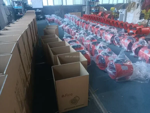 Portable Axial Ventilation Fan, 10'', 250mm - view 6